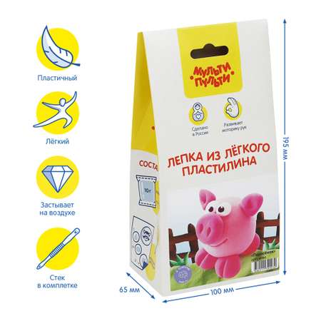 Пластилин Мульти Пульти