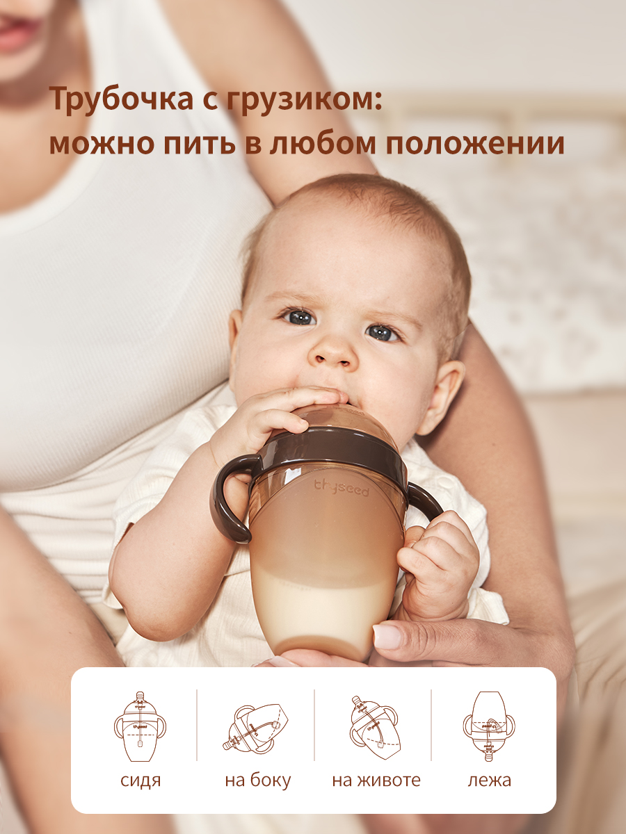 Бутылочка thyseed Natural Feeling 240 мл - фото 13