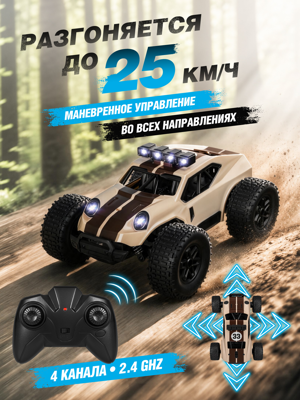 Внедорожник РУ AUTODRIVE - фото 2