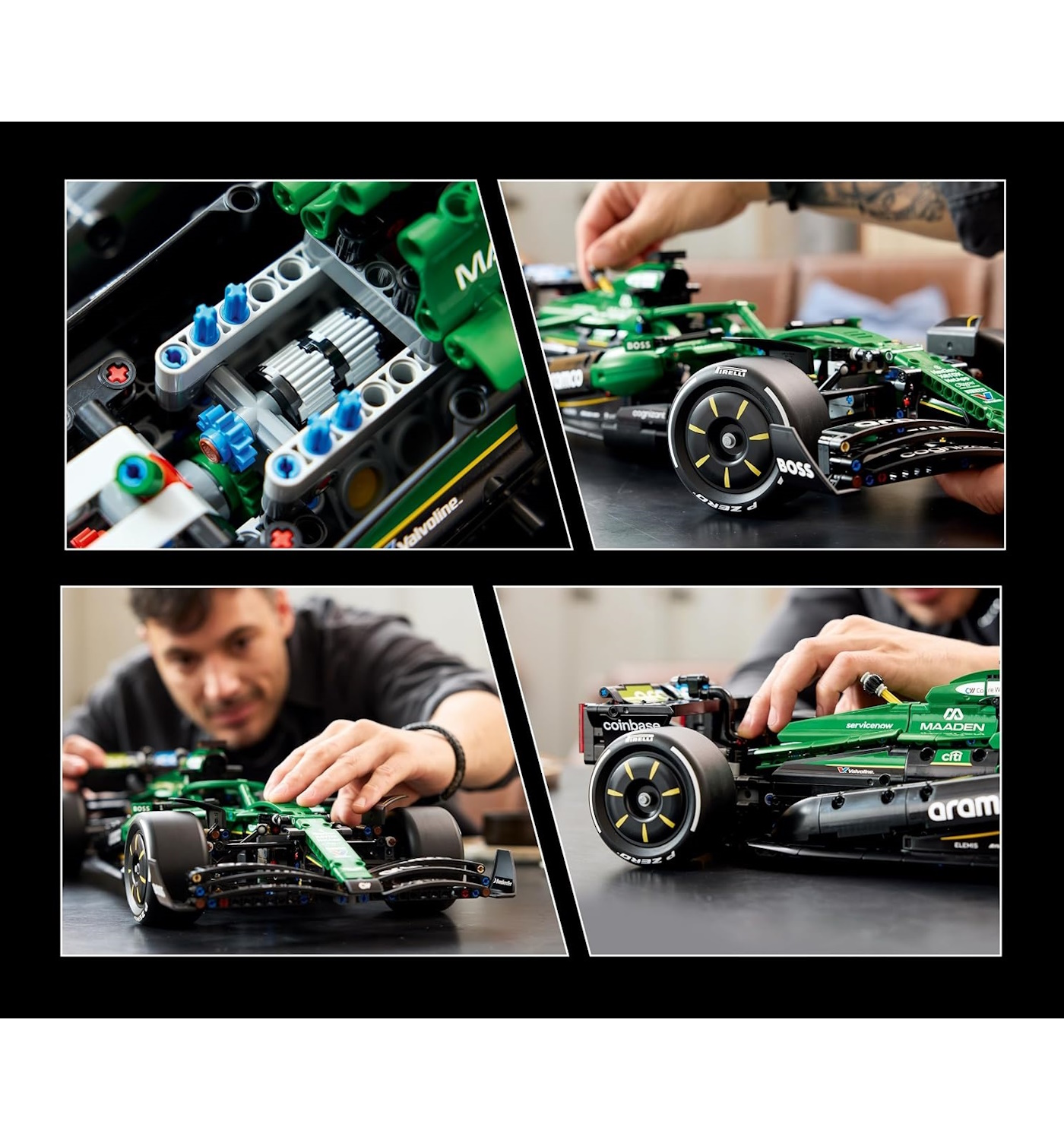 Конструктор LEGO Technic Aston Martin Aramco AMR25 F1 1547 дет. - фото 5