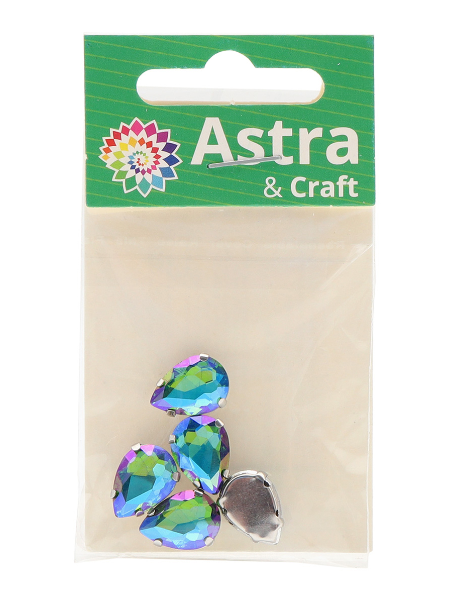 Набор для творчества Astra Craft аппликация Стразы для рукоделия 5 шт - фото 7