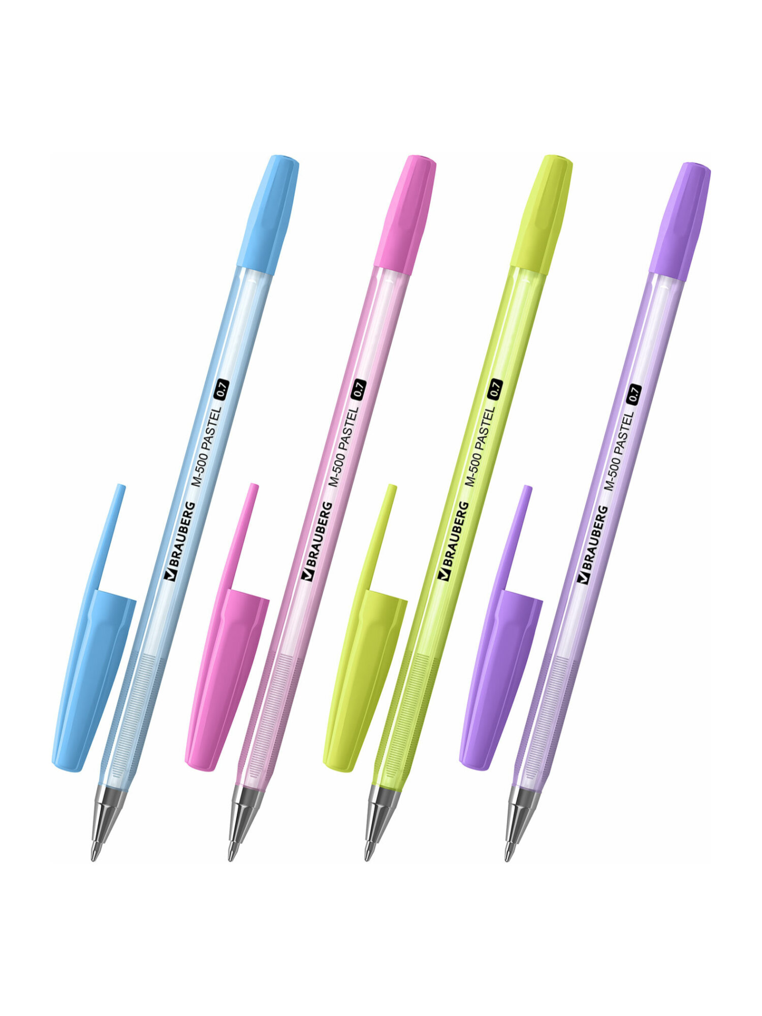 Ручка шариковая Brauberg 50 шт. - фото 6