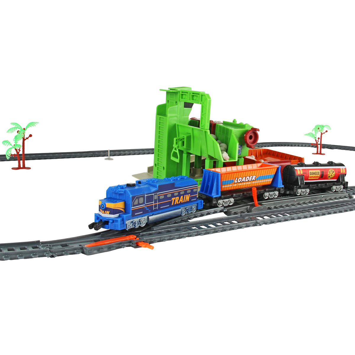 Развивающая железная дорога Veld Co 104.5 см 136349 - фото 5