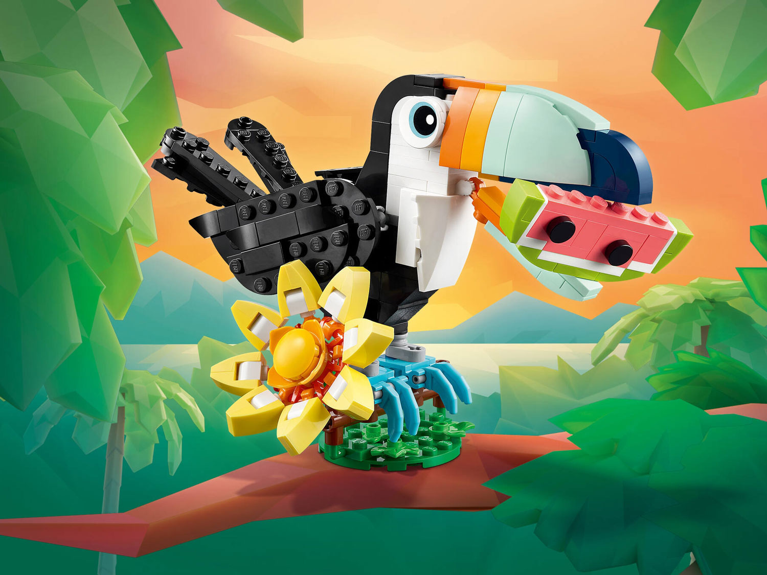 Конструктор LEGO Creator Тропический тукан 31173 225 дет. - фото 12