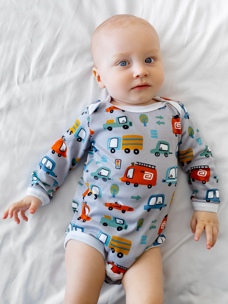 Боди 4 шт MintKids М94-4/10532 - фото 13