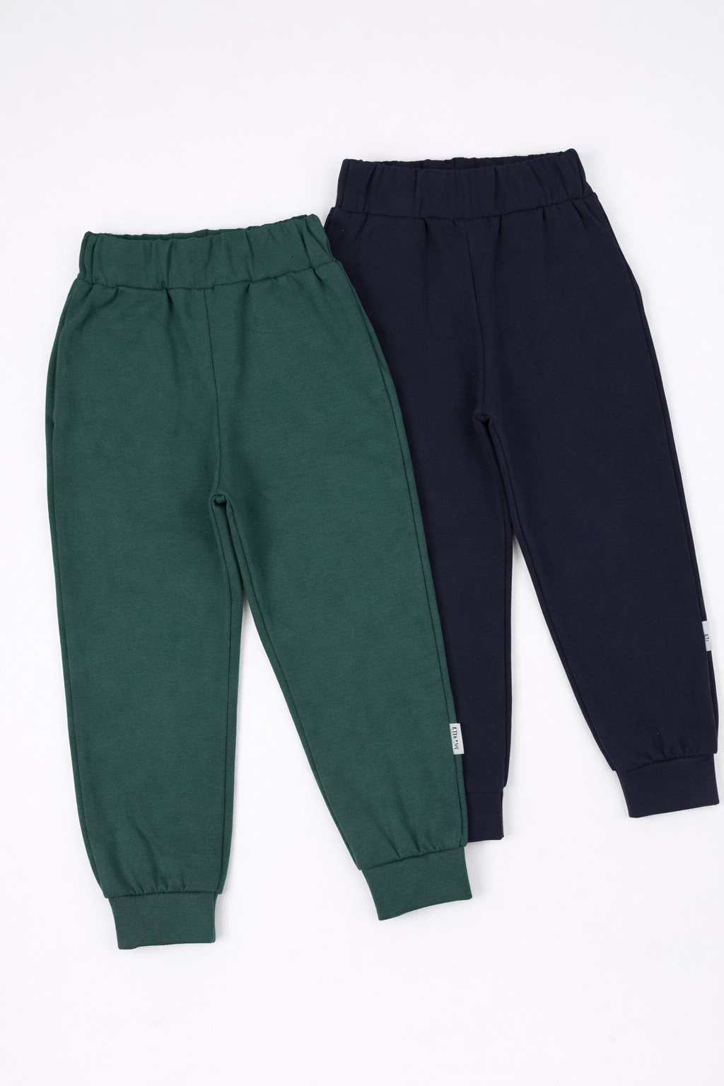 Брюки 2 шт Супер Пупс 2пр/штаны/тмнсиний/тмнзеленый - фото 1