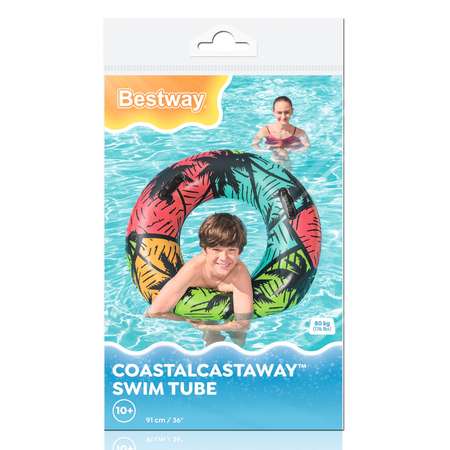 Круг для плавания Bestway Тропики пальмы