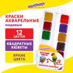 Краски акварель Юнландия 12 цв.