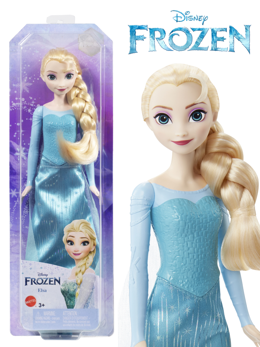 Кукла модельная Disney Frozen HLW47 Эльза Холодное сердце высота 29 см HLW47/HLW46 - фото 2