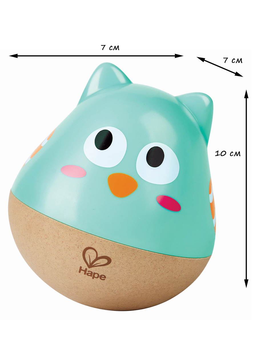 Игрушка Hape неваляшка Совенок - фото 2