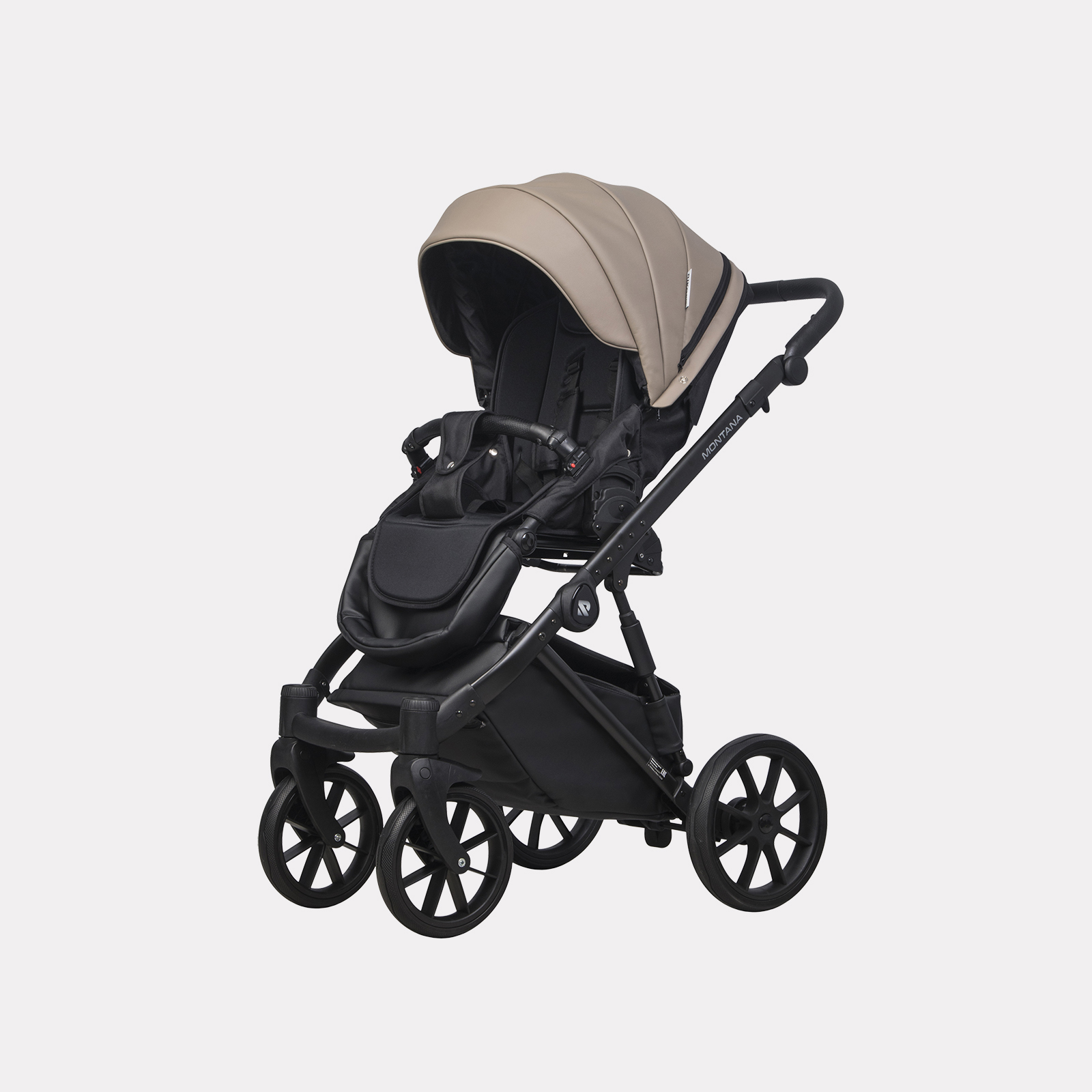 Коляска 3в1 Riko Basic Montana Ecco бежевый - фото 9