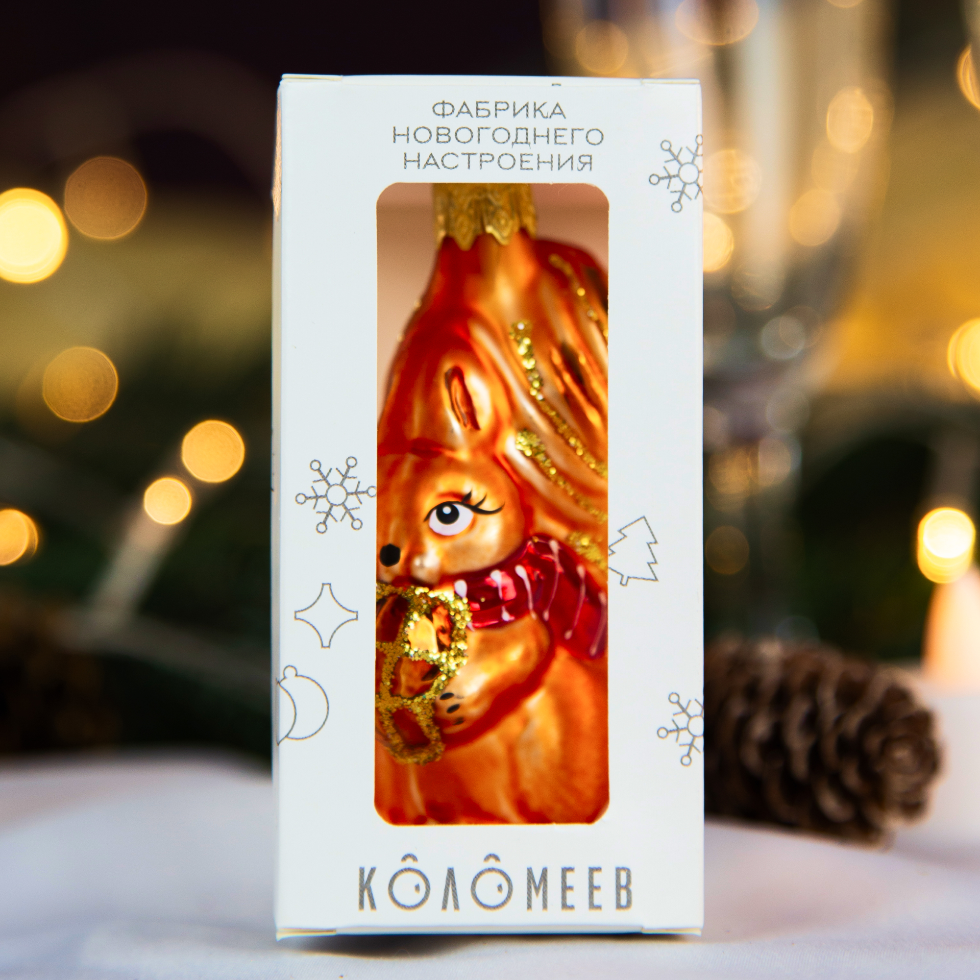 Елочное украшение Коломеев ручная работа - фото 3