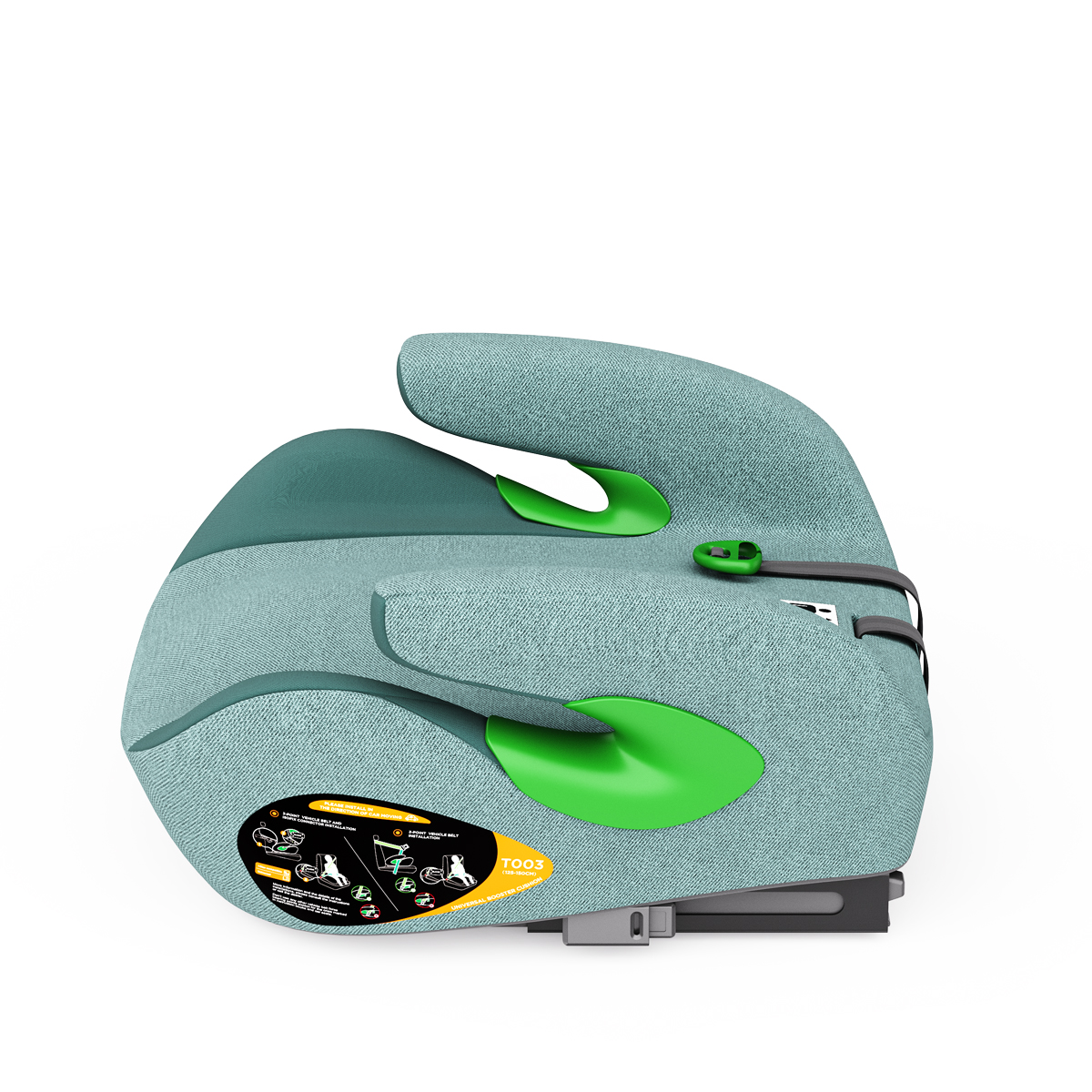 Автокресло KLEE Berg i-Size Isofix 2/3 (15-36 кг) зеленый - фото 3