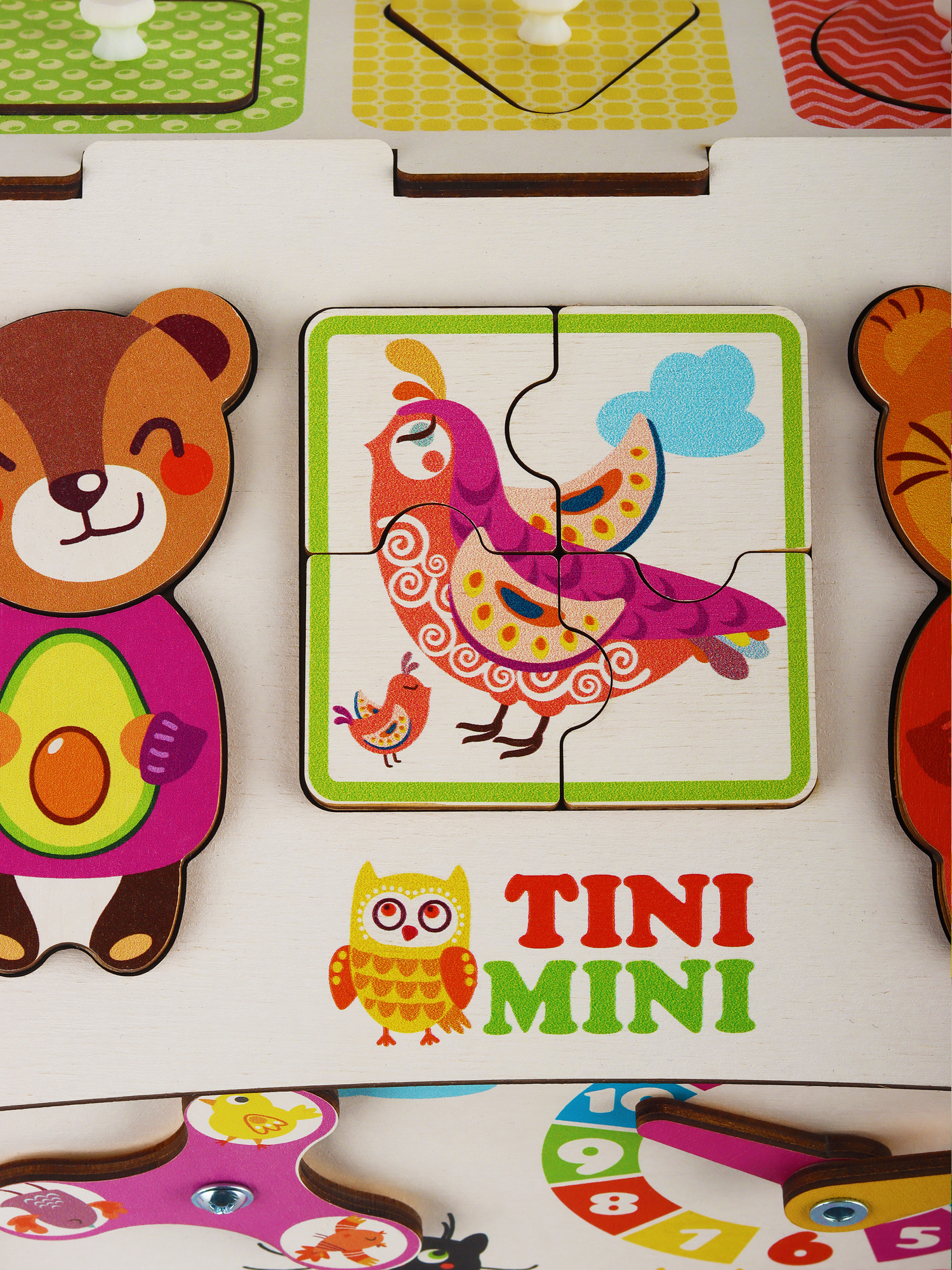 Игрушка tinimini бизиборд Капибара - фото 21