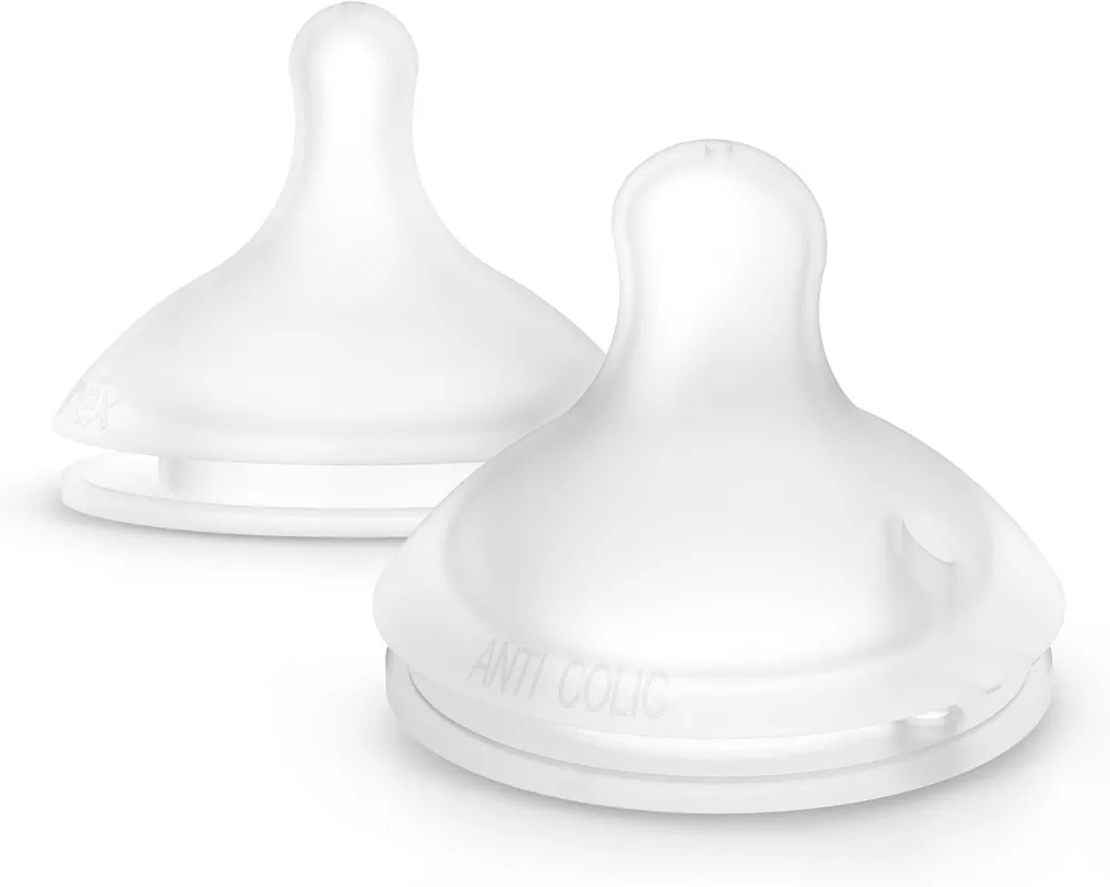 Соска Suavinex Anti-Colic силикон (медленный поток) 2 шт. - фото 4