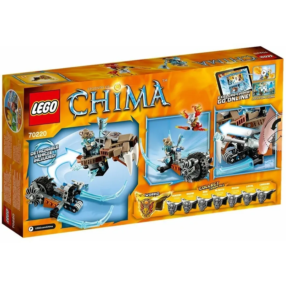 Конструктор LEGO Legends of Chima 70220 146 дет. - фото 3