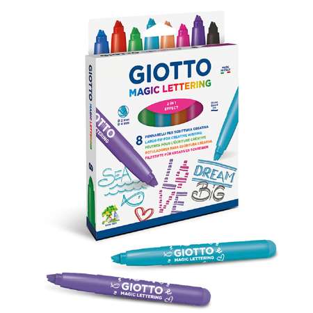 Фломастеры GIOTTO 8 цв.
