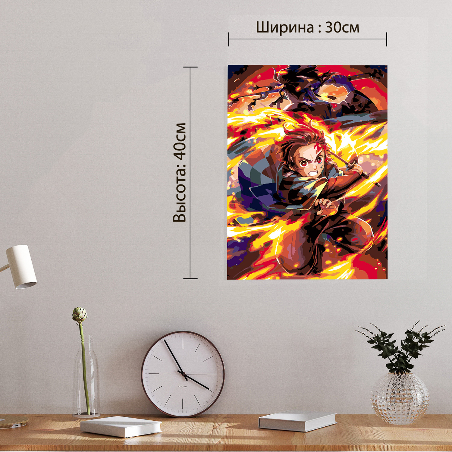 Картина по номерам Red Panda - фото 7