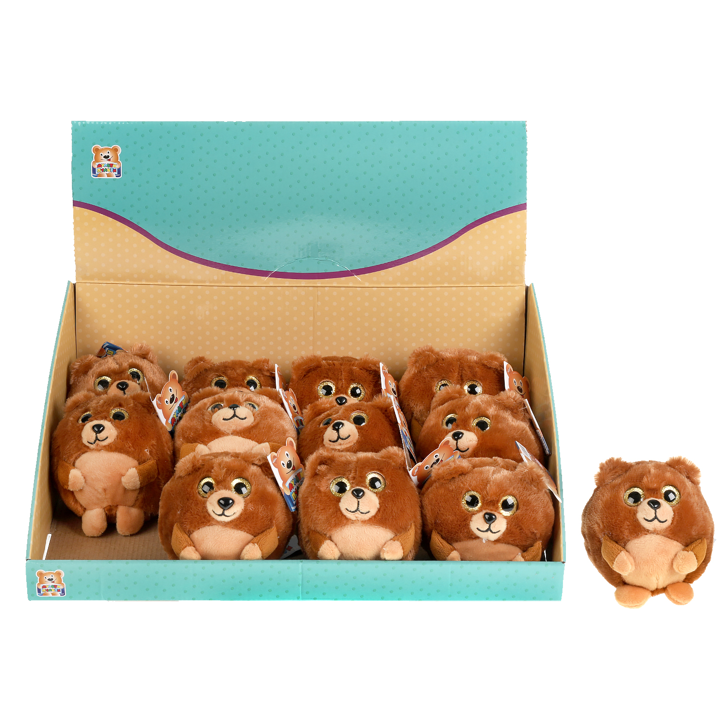 Мягкая игрушка Мульти Пульти мишка - фото 6