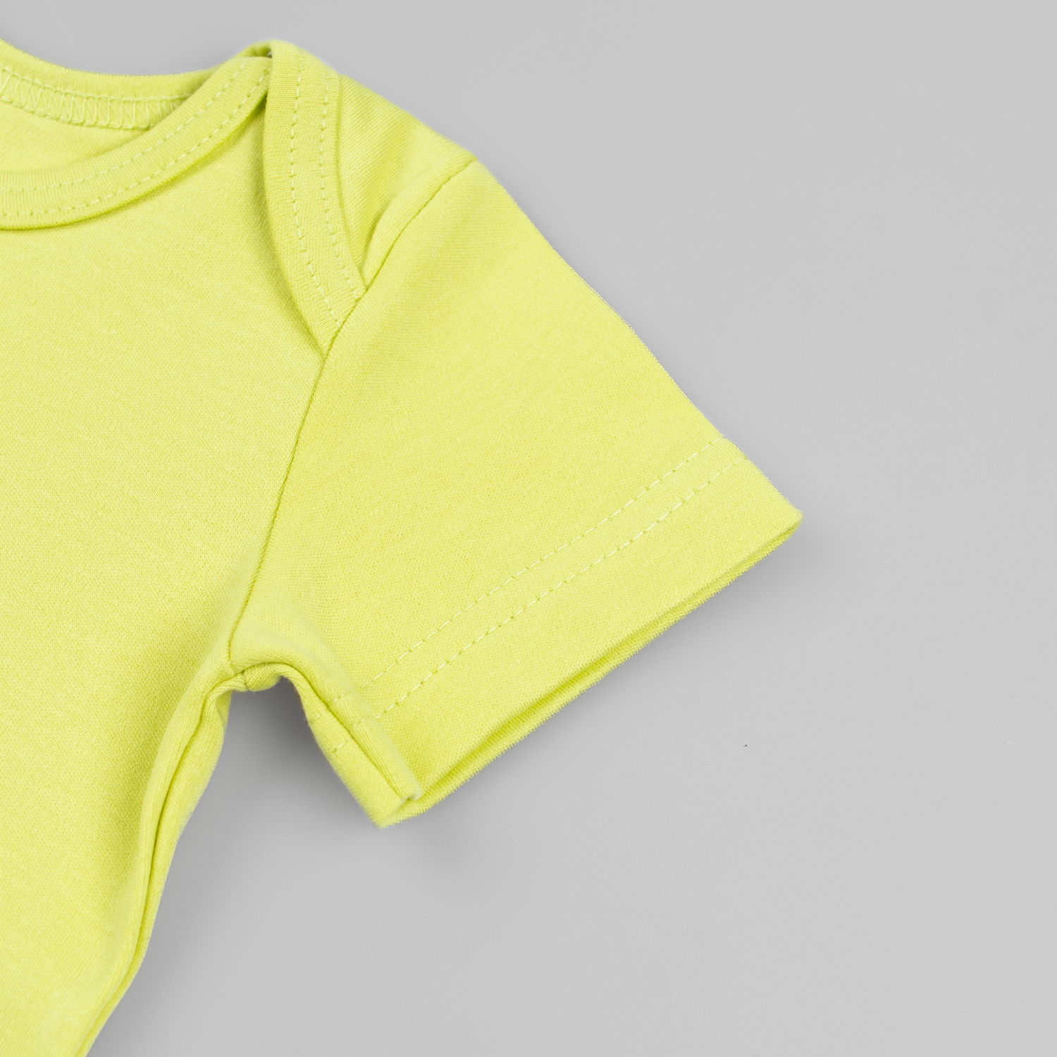 Футболка 3шт LEO 1001А-22_молочный/лимонный - фото 13