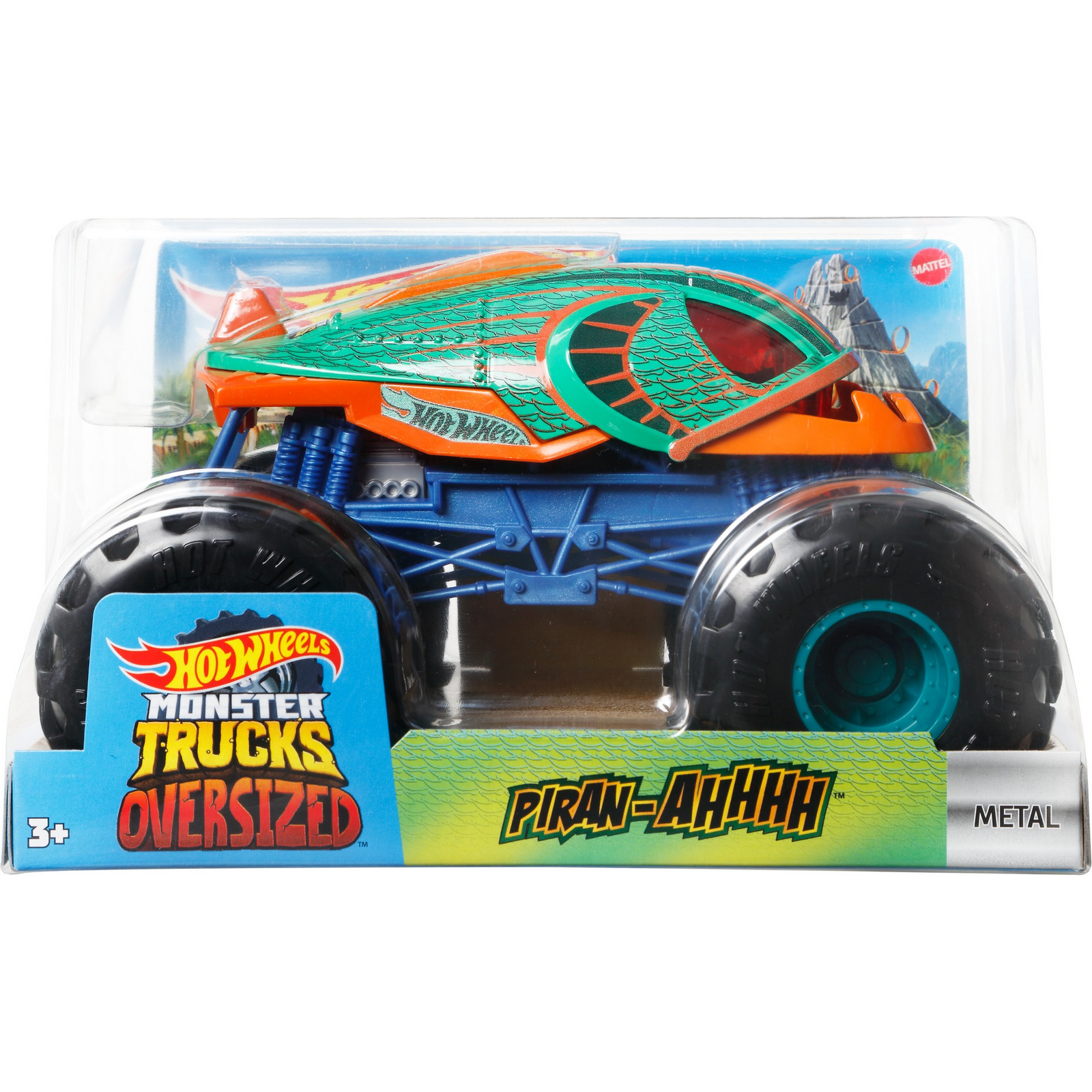 Автомобиль Hot Wheels Пиранья большая 1:24 FYJ83 - фото 2