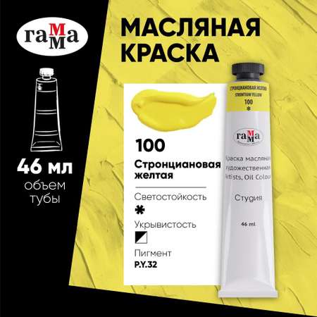 Краски масляные Гаммa