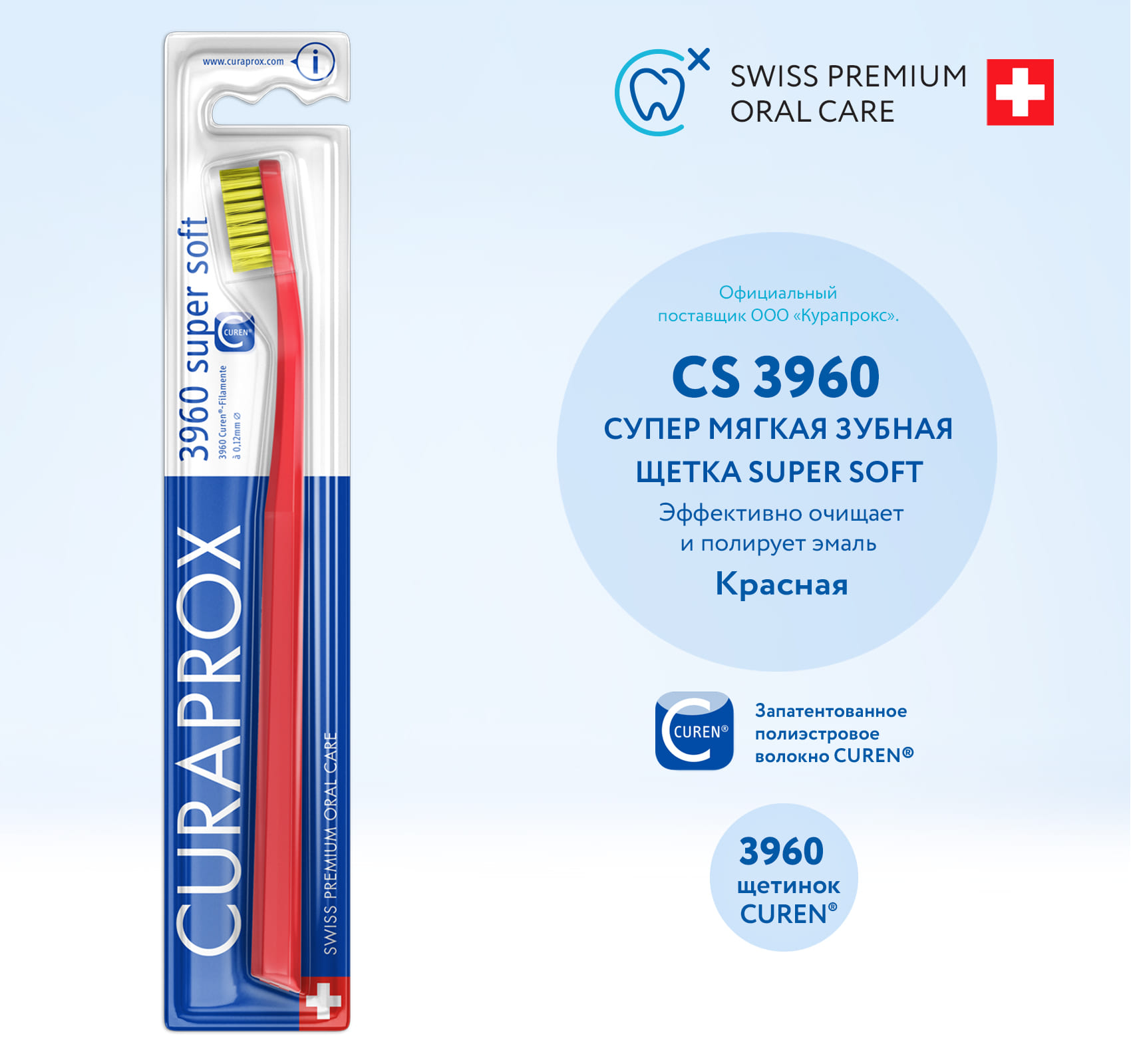 Зубная щетка классическая Curaprox - фото 1