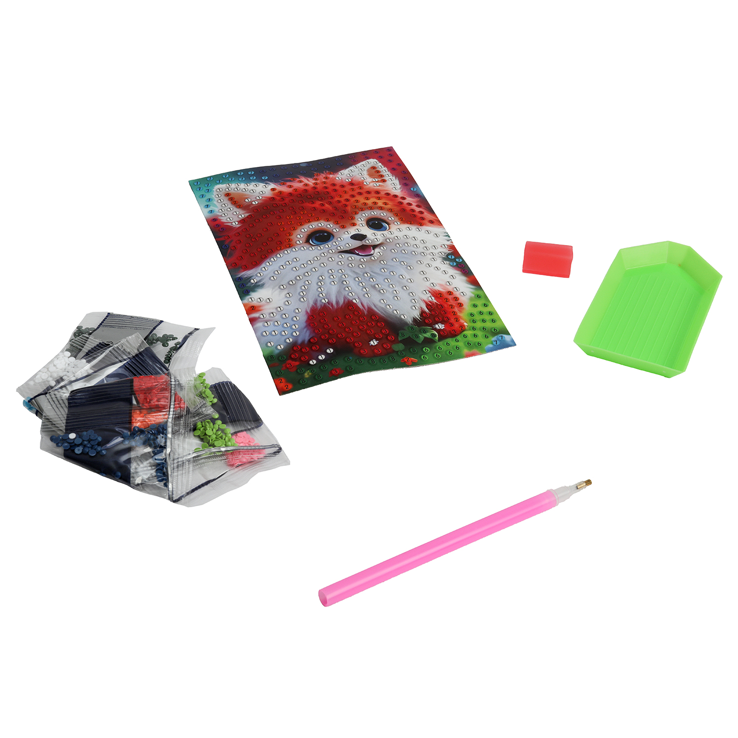 Алмазная мозаика Multiart Лисенок - фото 3