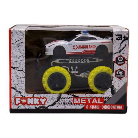 Скорая помощь Funky Toys желтый