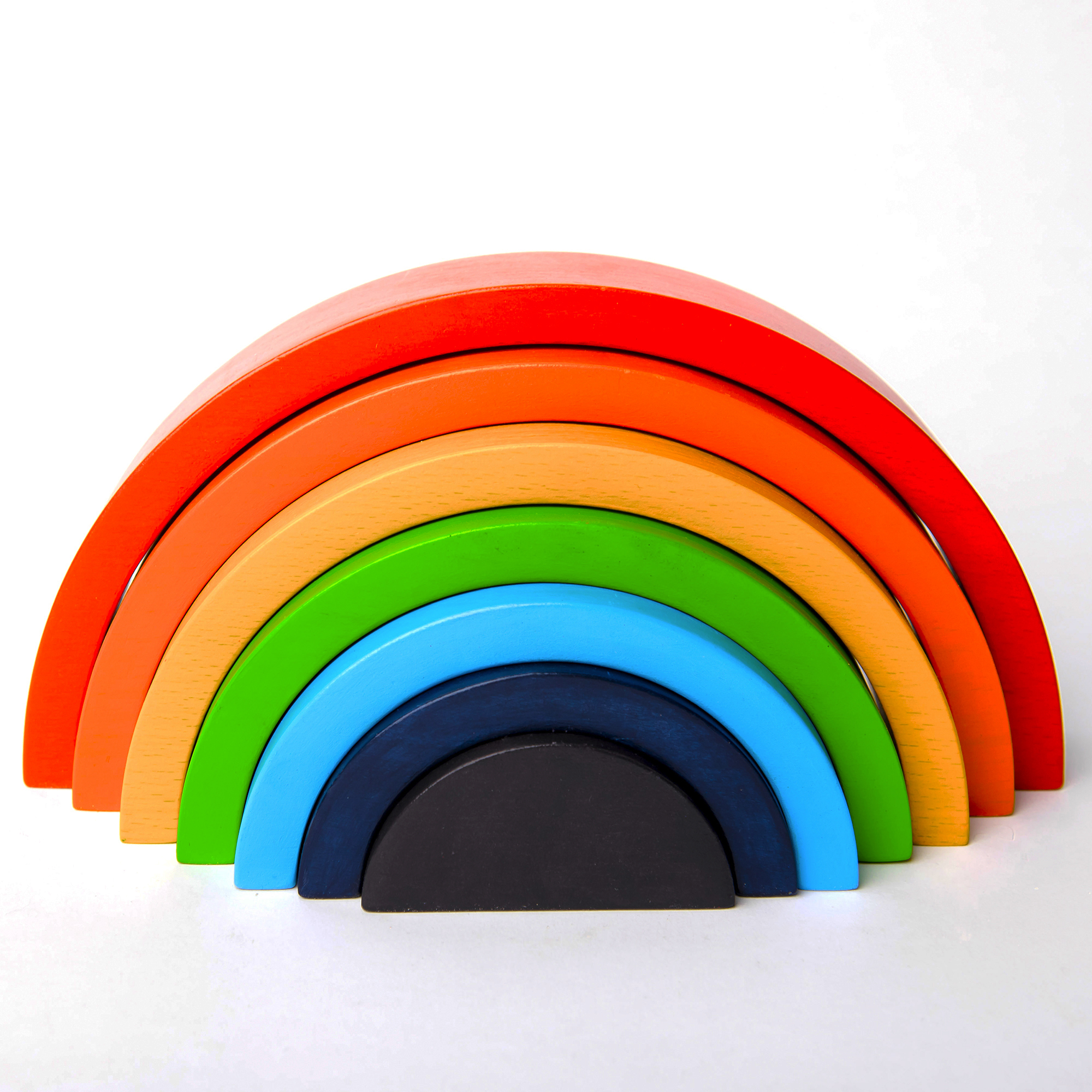 Игрушка FEiDUBEi пирамидка Радуга - фото 2