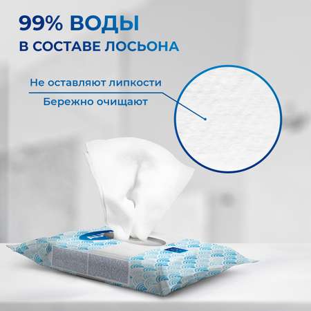 Влажные салфетки AURA 10 упак. 20 шт.