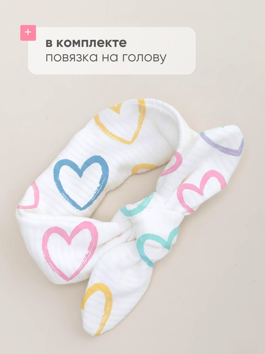 Комбинезон и повязка Hello,Bunny ZUL/ANGEL-ТРАФ-СЕРД-МИНТ - фото 6