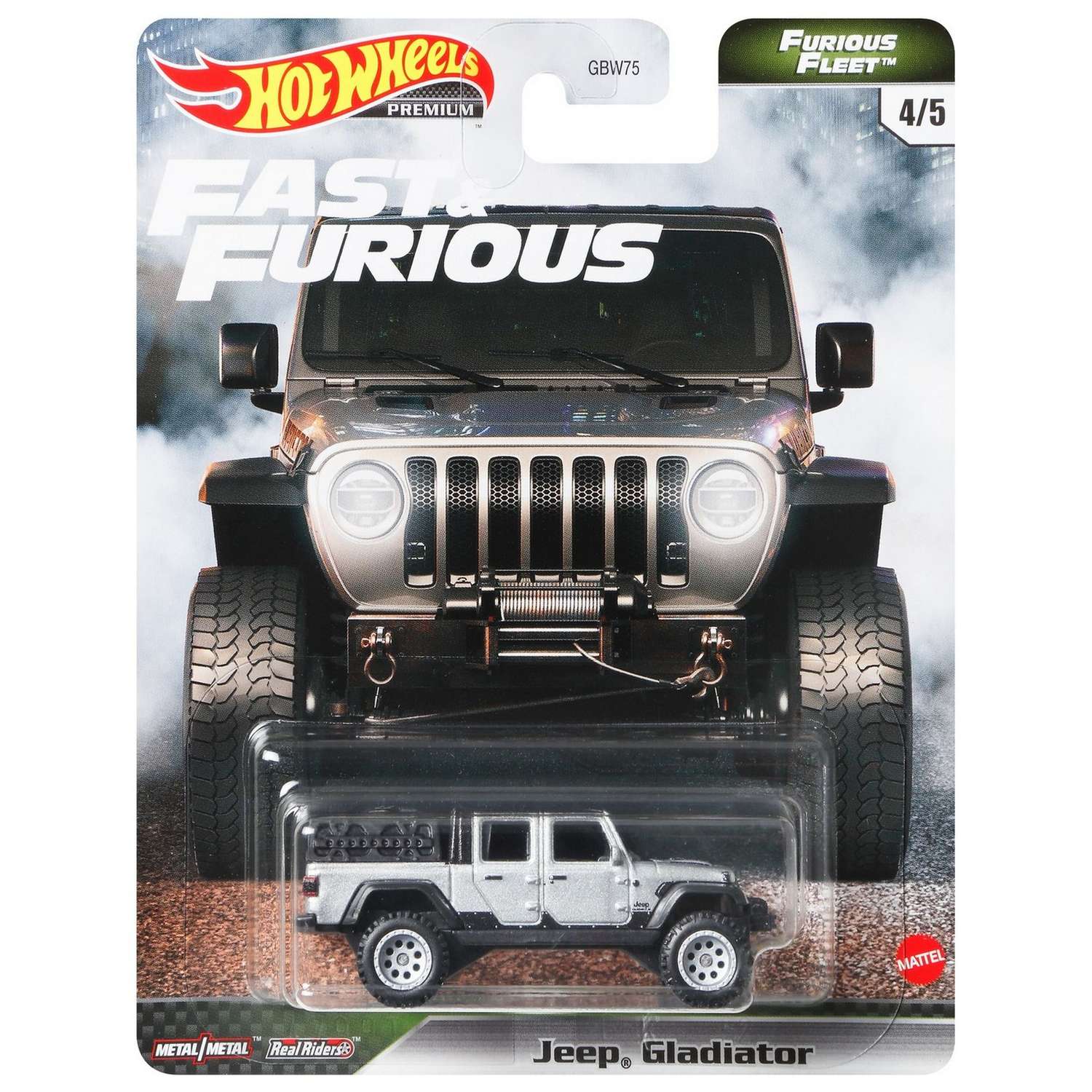 Автомобиль Hot Wheels Jeep GBW75 - фото 2