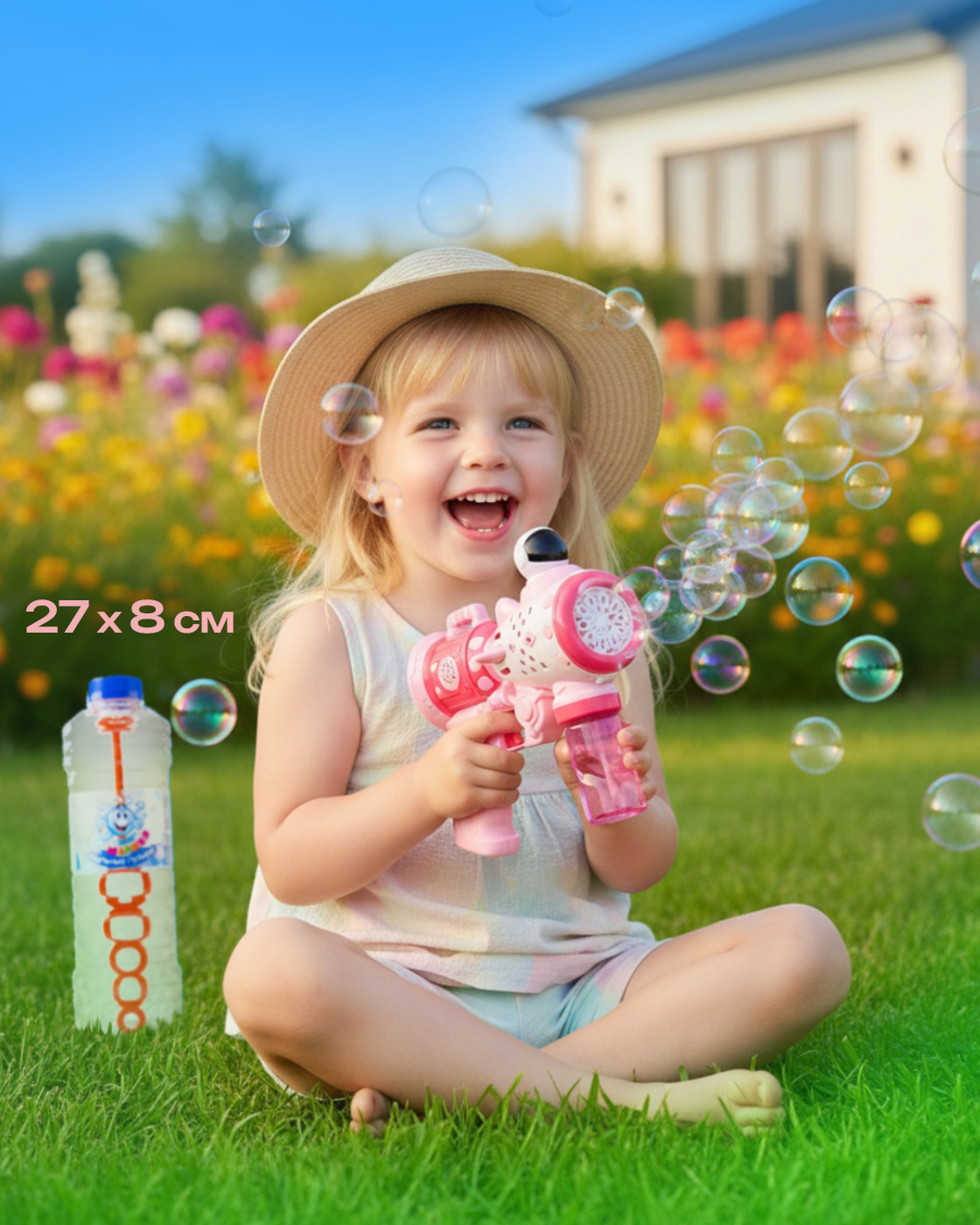 Мыльные пузыри Мы-шарики раствор 1000 мл - фото 5