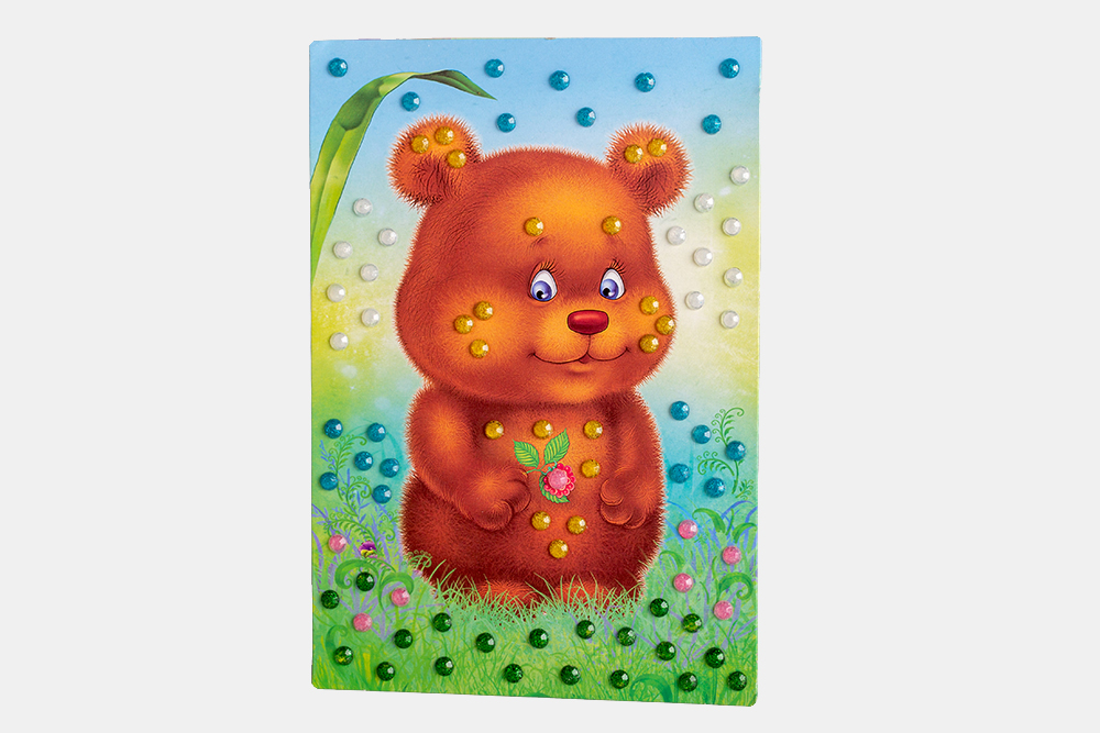 Набор для творчества Дрофа-Медиа аппликация Медвежонок - фото 2