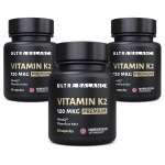 Витамин моно К2 МК-7 комплекс UltraBalance бад менахинон 7 120 mcg Premium 180 капсул