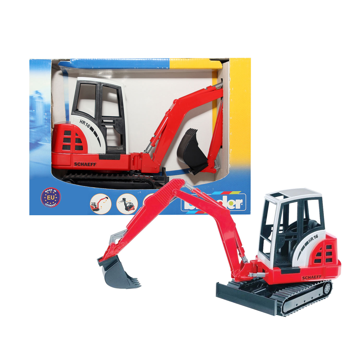 Экскаватор Bruder Schaeff HR16 02432 - фото 2