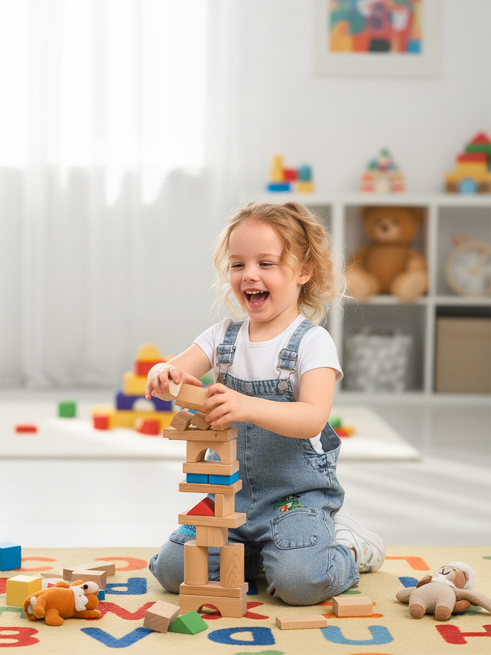 Полукомбинезон СИНИЙ МИР WUD111-G39 - фото 4