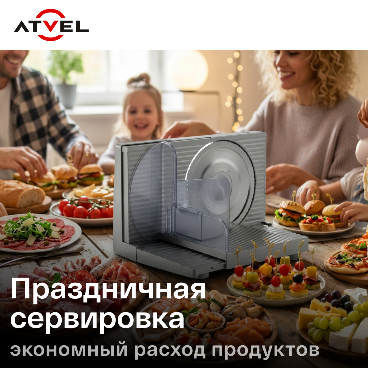 Слайсер Atvel SR1 Gray 11201 - фото 6