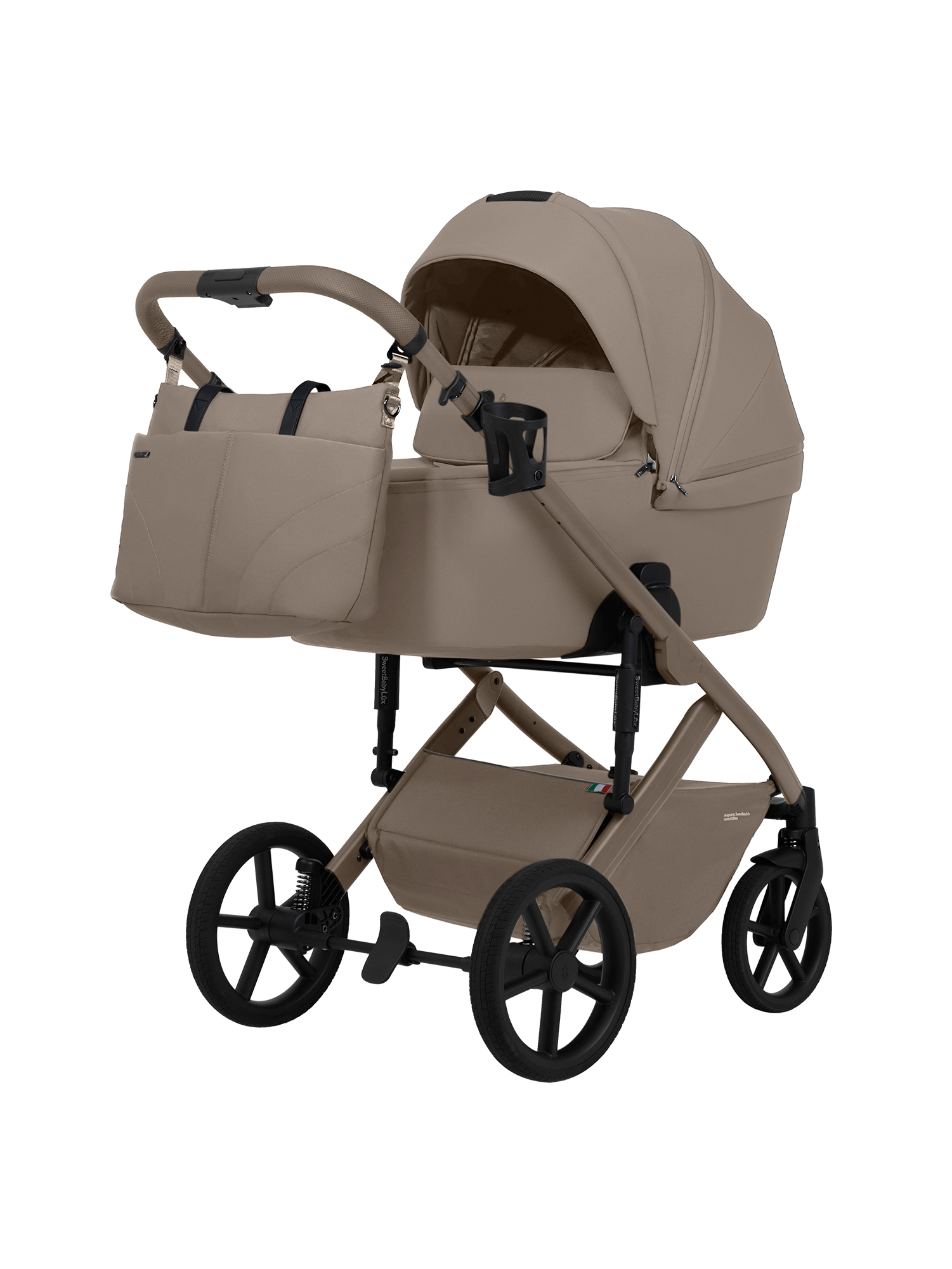 Коляска 2в1 Sweet Baby Dolce Beige бежевый - фото 22