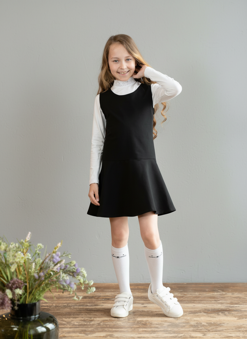 Сарафан Утенок 930 черный - фото 4