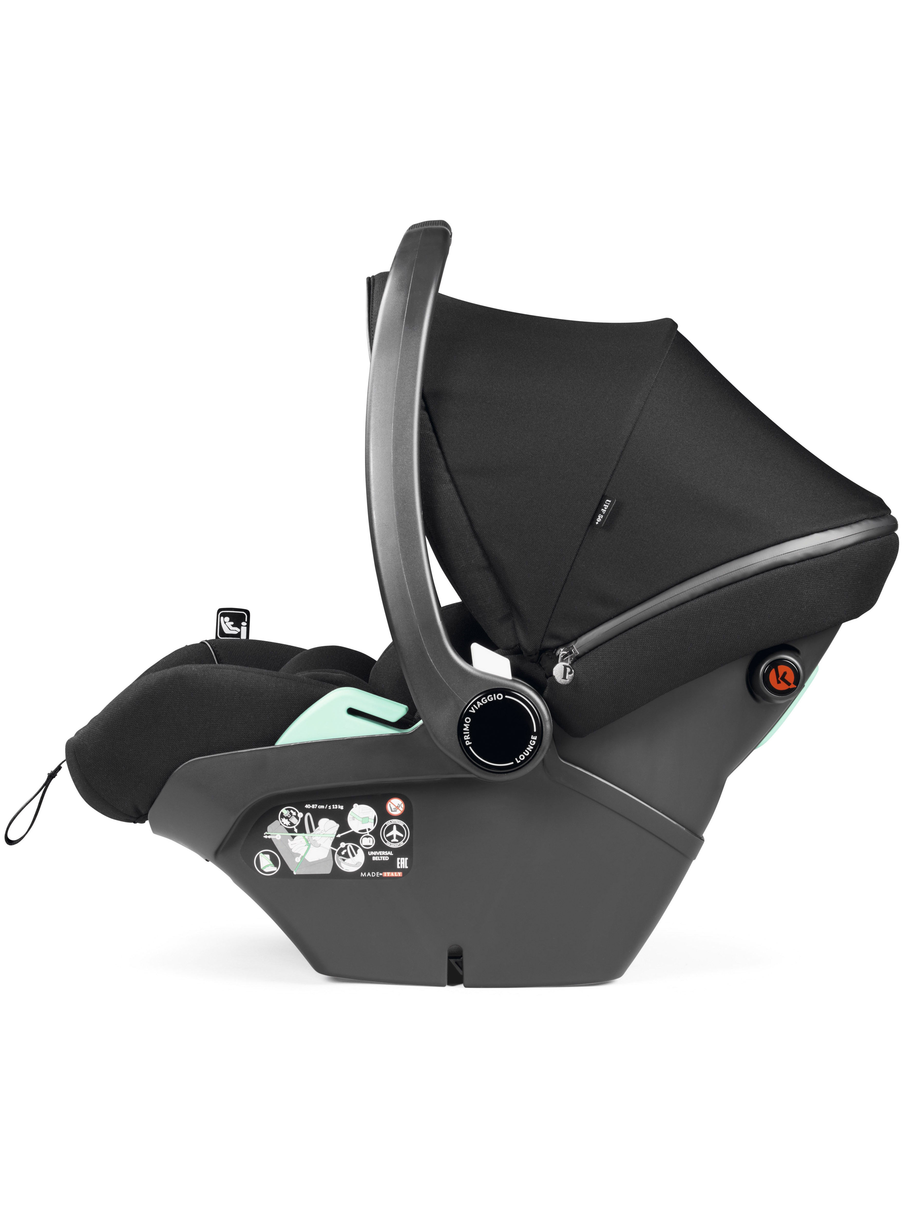 Автокресло Peg-Perego Lounge 0 (0 -13 кг) черный - фото 28