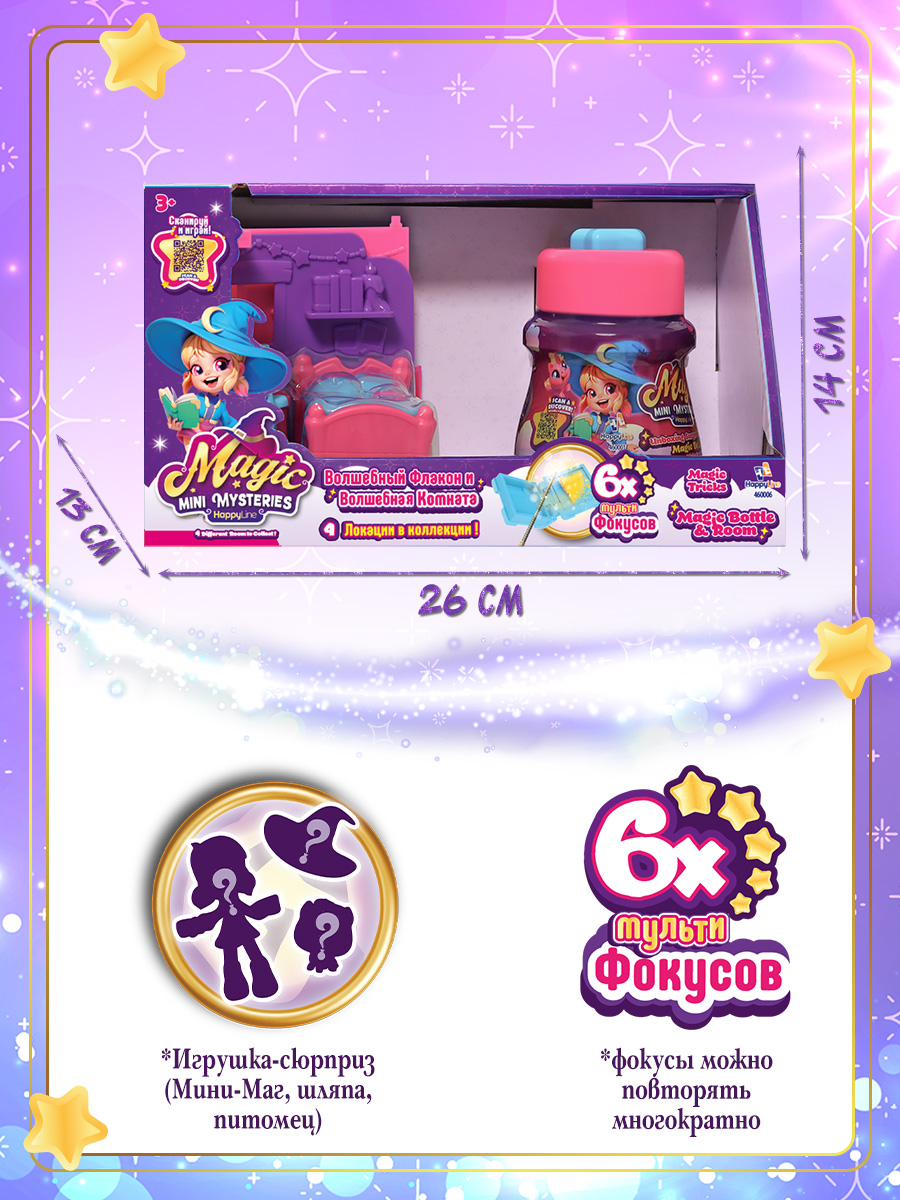 Игровой набор MAGIC MINI MYSTERIES Спальня Комета - фото 2