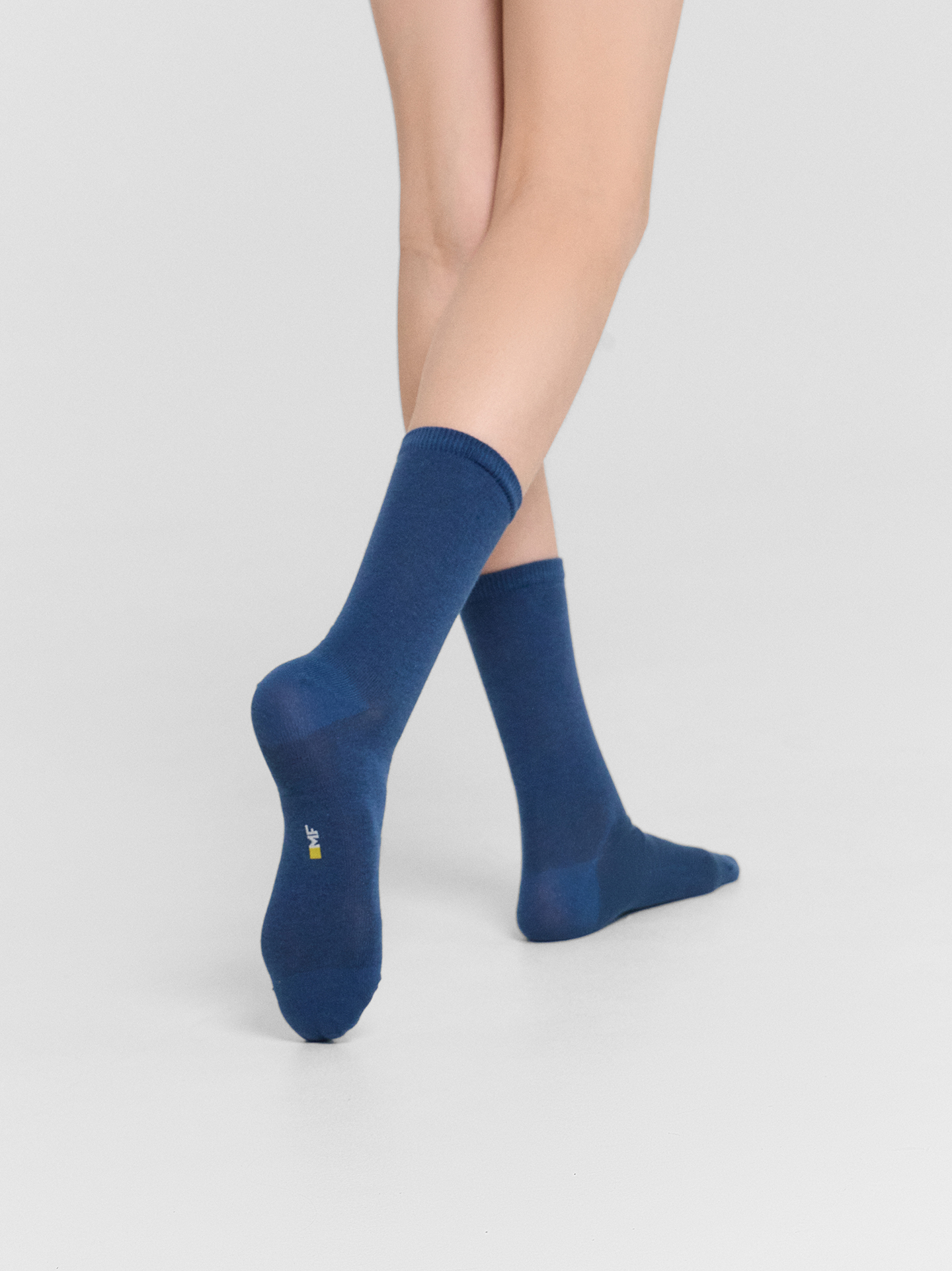 Носки 3 пары Mark Formelle (Марк Формэль) 430A-1407/джинсовый /св.оливка /белый/ - фото 2