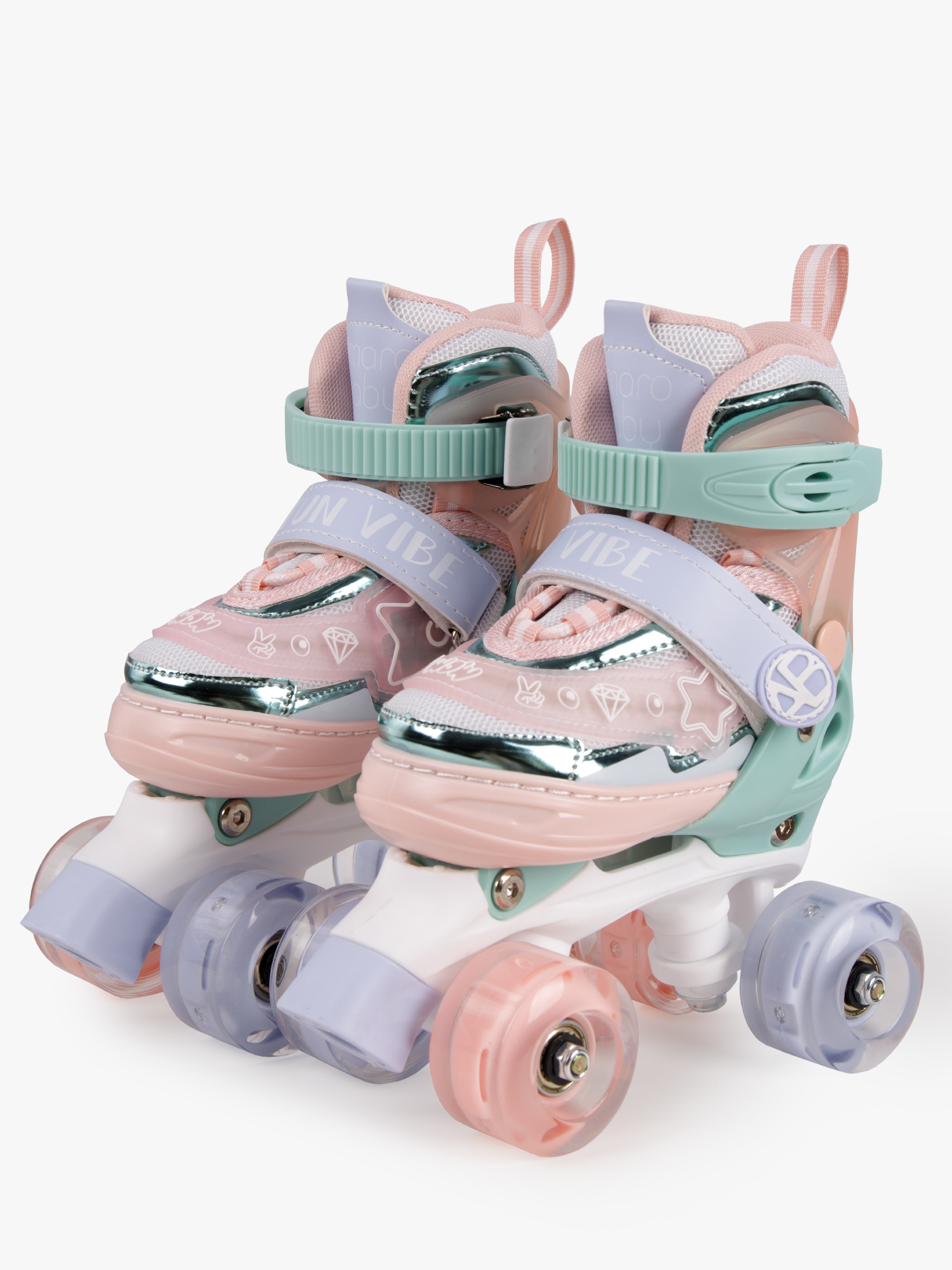 Роликовые коньки Amarobaby S 26-29 - фото 18