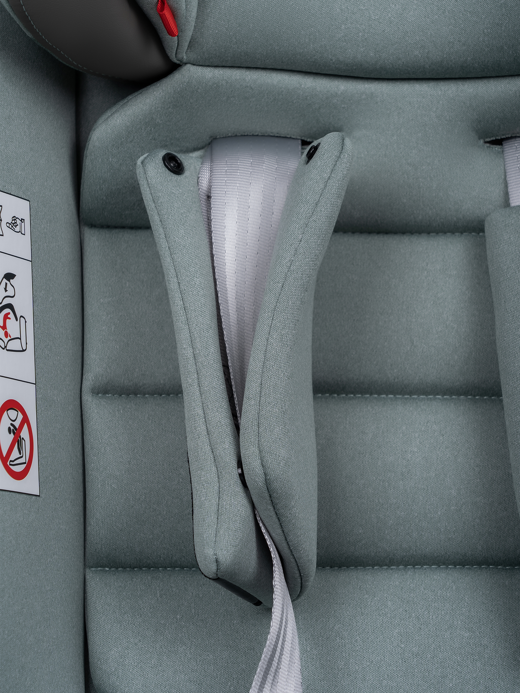 Автокресло Indigo Aero, шалфей Isofix 0+/1/2/3 (0-36 кг) - фото 15