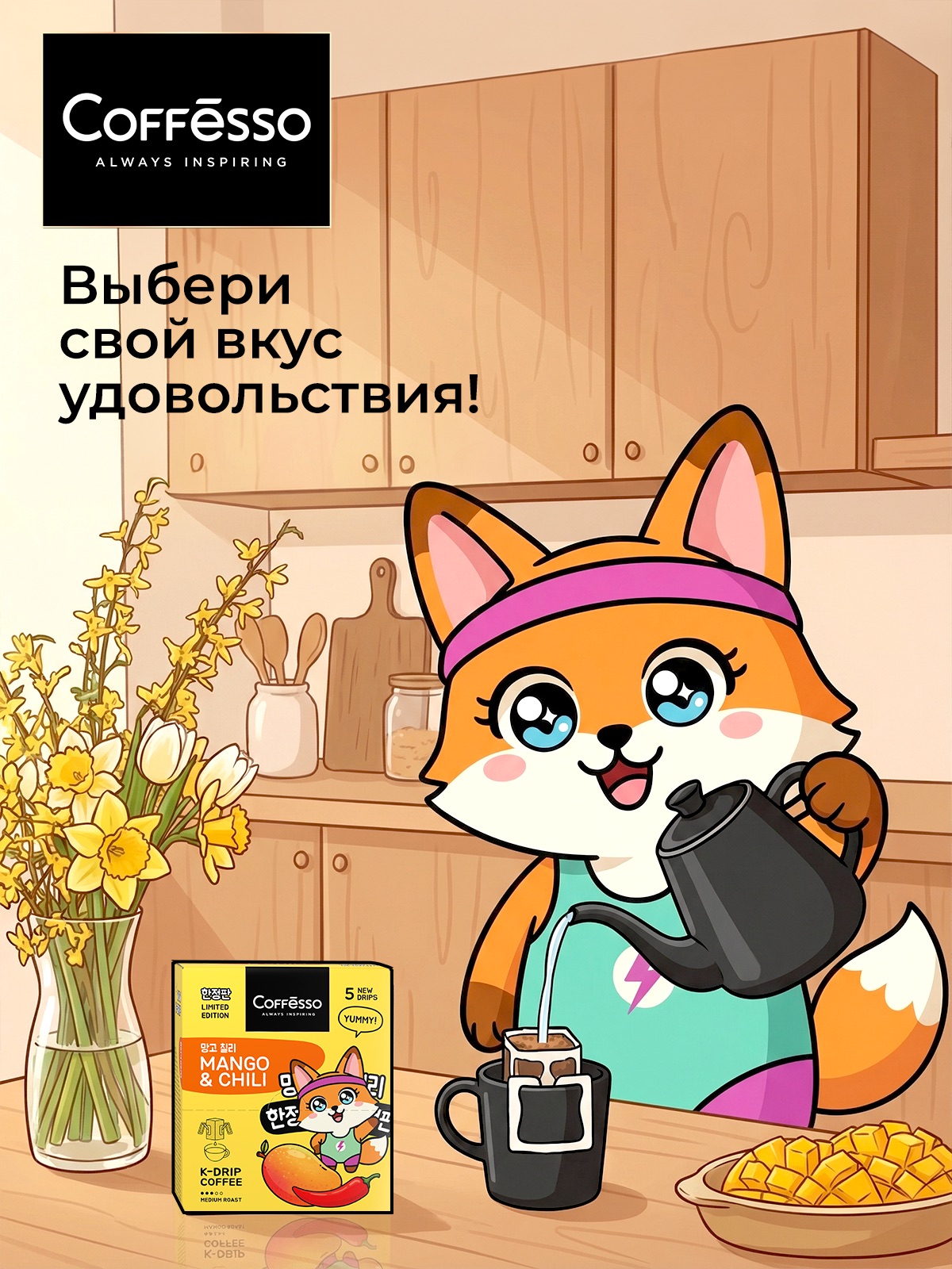 Кофе в дрип-пакетах Coffesso MANGO &CHILI - фото 6