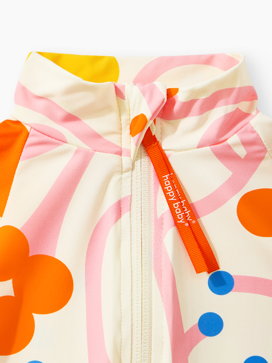 Костюм купальный Happy Baby 50654-0_milky (sweety garden) - фото 4