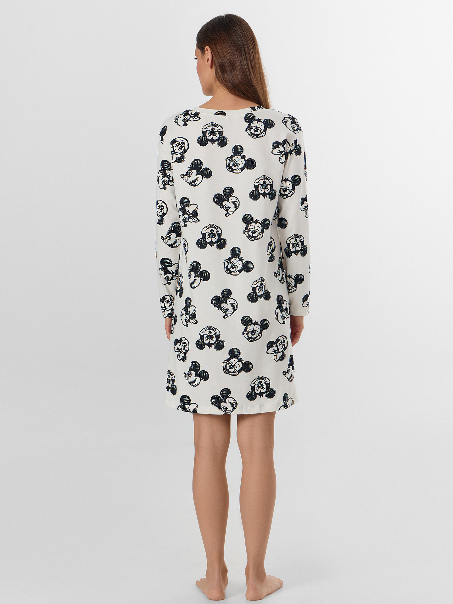 Сорочка ночная Mark Formelle (Марк Формэль) 572388/мордочки на св.молочном - фото 2