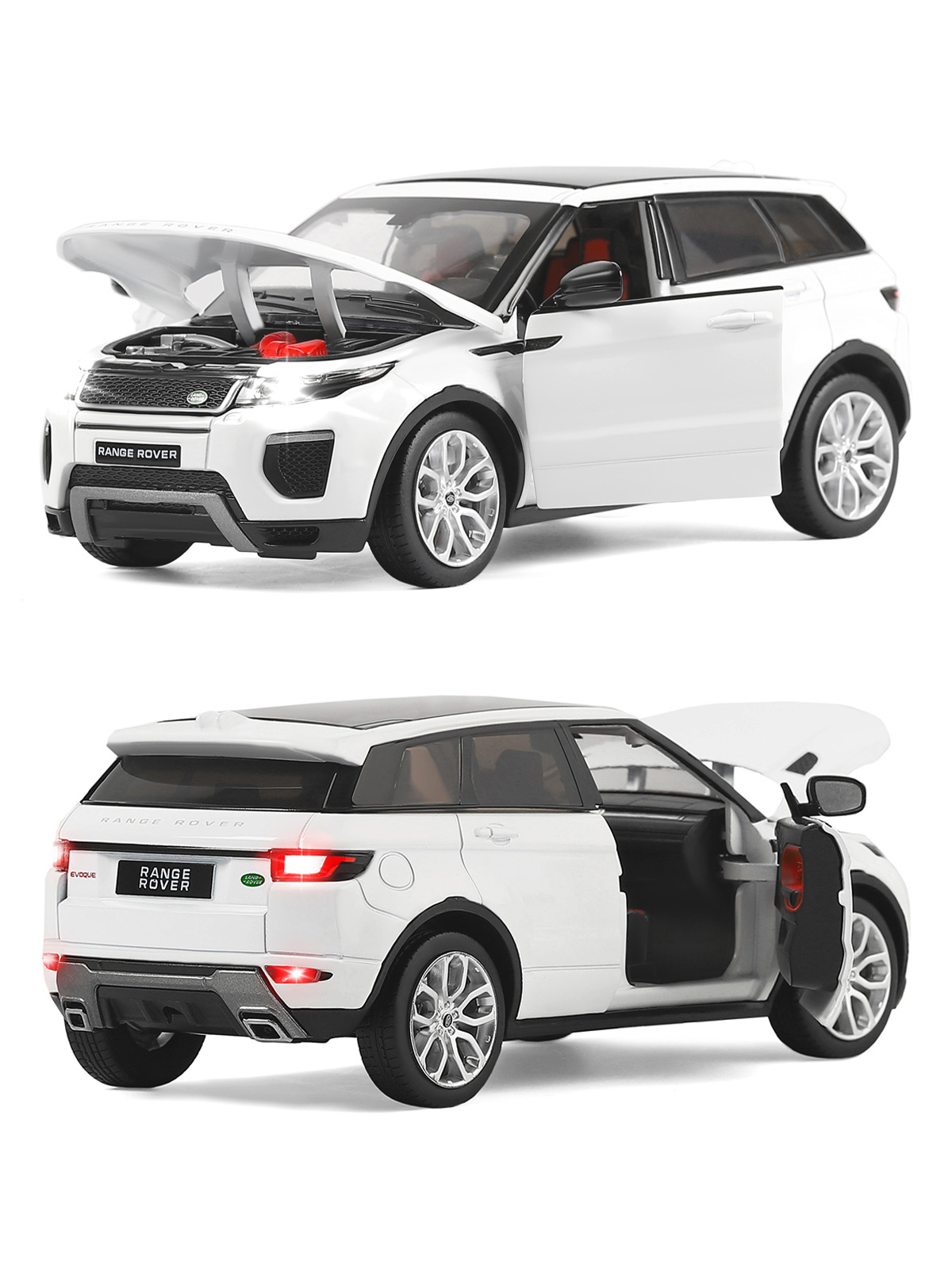 Внедорожник АВТОпанорама Land Rover Range Rover Evoque HSE 1:24 JB1251129 - фото 8